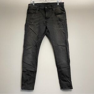 G-Star Revend Skinny Distressed Jeans 32w 30L